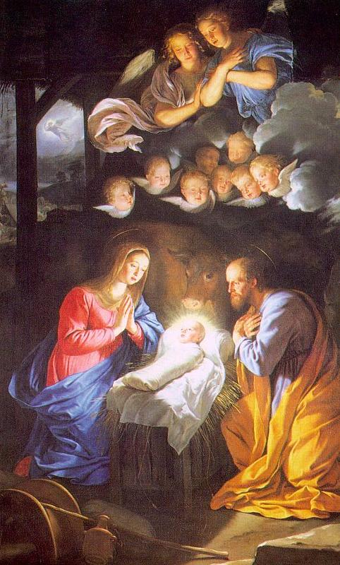Philippe de Champaigne The Nativity oil painting image
